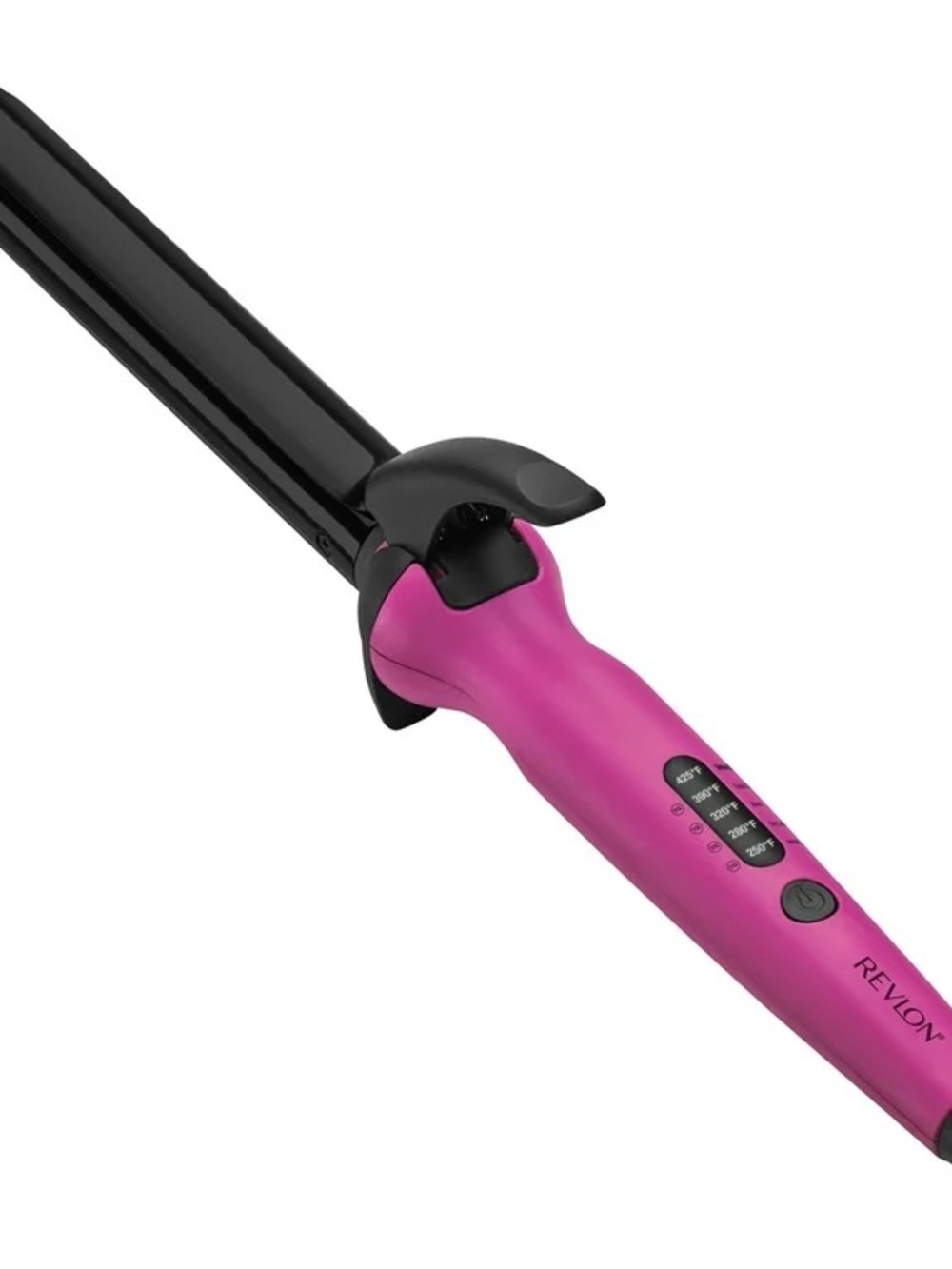 Revlon Hot Pink Styling Iron with Digital Temp Display